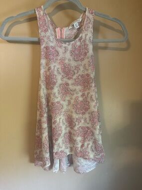 American Eagle Outfitters Pink Paisley Tank Dress